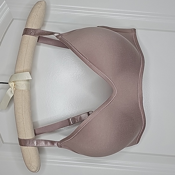 Rene Rofe 3 Comfort Wire-Free (Pink, Black & Mauve) Bras - Size 36DD - Picture 4 of 7